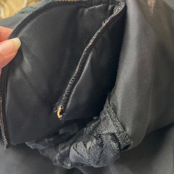 Vintage 80s Patra Soutache Lace Womens Blazer 11/12 Bow Holiday Glam Whimsigoth - Picture 11 of 13